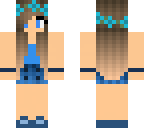 blue girl