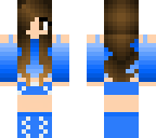 blue girl