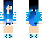 blue girl