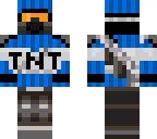 blue tnt man