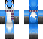 cute blue fox