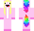 cute rainbow girl