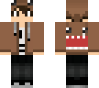 domo with a under shirt