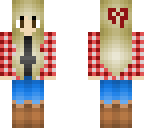 girl with flannel