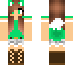 green fox girl