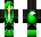 green wolf girl