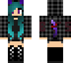 k-pop goth cat girl