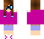 off shoulder magenta