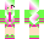 pink and green