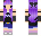 purple chibi