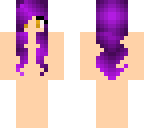 purple hair girl