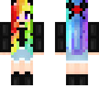 rainbow girl