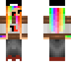 rainbow nutella girl