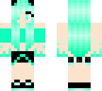 teal ice girl