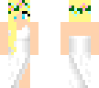 blond wedding girl