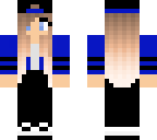 blue cool girl