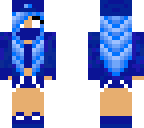 blue girl