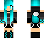 blue wolf girl