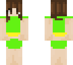 chara at the beach