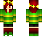 chara red stockings