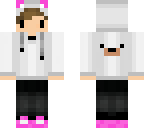 chibi bear pink