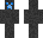 creeper with blue eyes