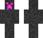 creeper with pink eyes