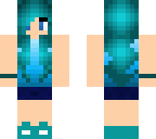 cute blue girl