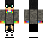 cute rainbow nerd skin