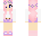eva with pink hair