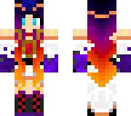 female void mage blue icecold eyes