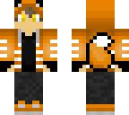 fox boy with yellow eyes