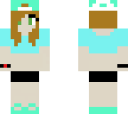 girl most turquoise