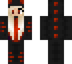 girl red dragon skin