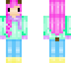 kawaii pastel bear girl