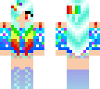 matrix rainbow girl
