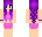 purple girl with braids