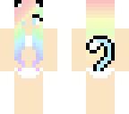 rainbow bikini cat