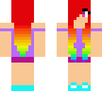 rainbow girl
