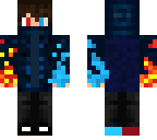 red and blue