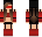 red bandit girl
