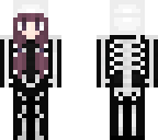 skeleton girl