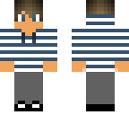 striped hoodie