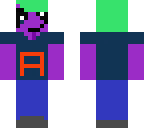 weird purple man
