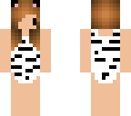 zebra swimming