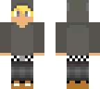 blonde hooded werewolf boy