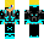 blue blonde boy
