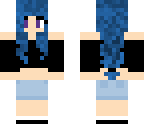 blue braid
