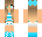 blue girl