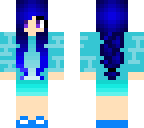 blue girl